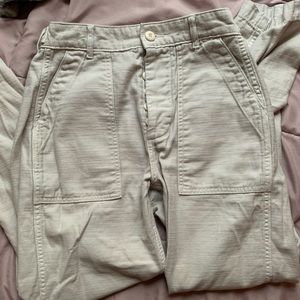 American Eagle Cream Pants